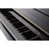 Sam Martin UP110B Пианино акустическое, 88 клавиш, высота 110мм, цвет черный, фурн. золото, банкетка
