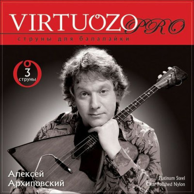 VIRTUOZO 00033-PRO АЛЕКСЕЙ АРХИПОВСКИЙ Набор 3 струн Балалайки прима, сталь+нейлон 0.28-1.04мм опт5 VIRTUOZO 00033-PRO АЛЕКСЕЙ АРХИПОВСКИЙ Набор 3 струн Балалайки прима, сталь+нейлон 0.28-1.04мм опт5