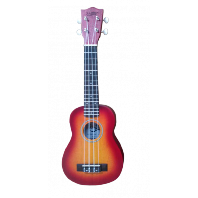 Kaimana UK-21 CS Укулеле сопрано, цвет оранжевый санбёрст