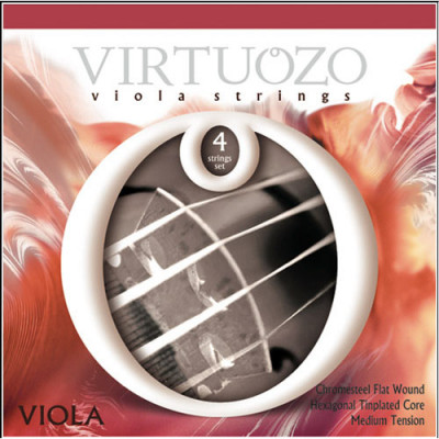 VIRTUOZO 00345 VIOLA НАБОР 4 СТРУНЫ для Альта, Хромсталь плосковитые, ADGС, опт 5 наб VIRTUOZO 00345 VIOLA НАБОР 4 СТРУНЫ для Альта, Хромсталь плосковитые, ADGС, опт 5 наб