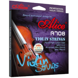 Alice A708 Комплект струн для скрипки (коробка 12 наб.)