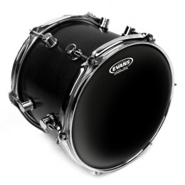 EVANS TT13CHR Пластик для барабана Black Chrome 13", двухслойный, черный хром