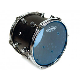 EVANS TT14HB Пластик для барабана 14" двойной, голубой, с гидравликой (Опт. упак 12 шт)
