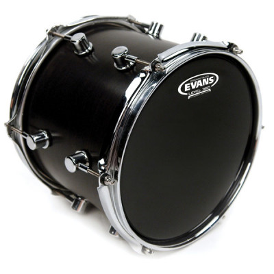 EVANS TT14RBG Пластик для том-томов нижний, Resonant Black 14", однослойный, без напыления, чёрный