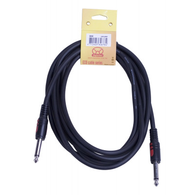 Superlux CFI3PP инструментальный кабель 3 м, прямой джек - прямой джек