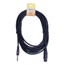 Superlux CFM7.5FP небаласный сигнальный кабель, 7,5 м, XLR3F - 6.3 мм (1/4") моно джек