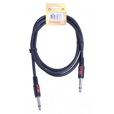 Superlux CFI1.5PP инструментальный кабель 1,5 м, прямой джек - прямой джек