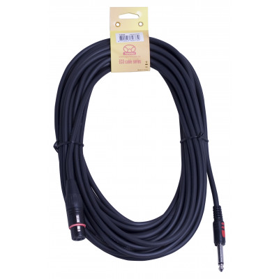 Superlux CFM10FP небаласный сигнальный кабель, 10 м, XLR3F - 6.3 мм (1/4") моно джек