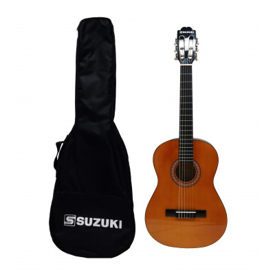 Suzuki SCG-2S+3/4 NL кл.гитара размер 3/4, нейлоновые струны, чехол в комплекте/анкер
