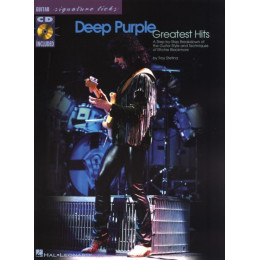 MusicSales HL00695625 - SIGNATURE LICKS DEEP PURPLE GREATEST HITS GTR BOOK/CD MusicSales HL00695625 - SIGNATURE LICKS DEEP PURPLE GREATEST HITS GTR BOOK/CD