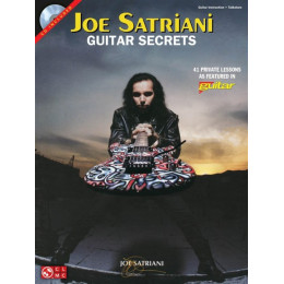 MusicSales HL02501684 - SATRIANI JOE GUITAR SECRETS GTR TAB BK/CD MusicSales HL02501684 - SATRIANI JOE GUITAR SECRETS GTR TAB BK/CD