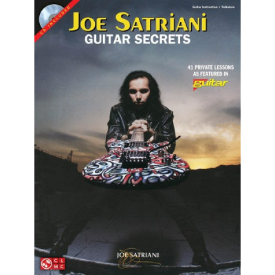 MusicSales HL02501684 - SATRIANI JOE GUITAR SECRETS GTR TAB BK/CD MusicSales HL02501684 - SATRIANI JOE GUITAR SECRETS GTR TAB BK/CD