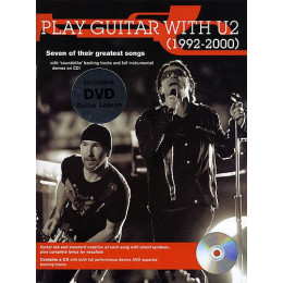 MusicSales AM983675 - PLAY GUITAR WITH U2 1992-2000 DVD EDITION GUITAR...