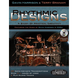 MusicSales HL06620146 - GAVIN HARRISON TERRY BRANHAM RHYTHMIC DESIGNS DRUMS...