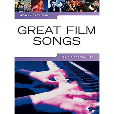 MusicSales AM993344 - REALLY EASY PIANO GREAT FILM SONGS PIANO BOOK MusicSales AM993344 - REALLY EASY PIANO GREAT FILM SONGS PIANO BOOK