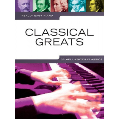 MusicSales AM1000846 - REALLY EASY PIANO CLASSICAL GREATS PIANO BOOK