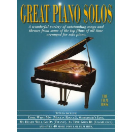 MusicSales AM982795 - GREAT PIANO SOLOS THE FILM BOOK PF BOOK