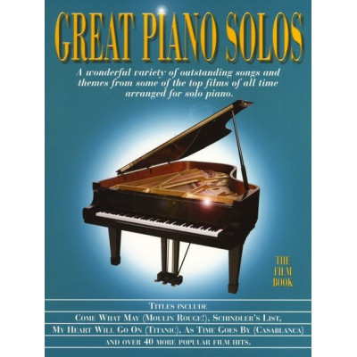 MusicSales AM982795 - GREAT PIANO SOLOS THE FILM BOOK PF BOOK MusicSales AM982795 - GREAT PIANO SOLOS THE FILM BOOK PF BOOK