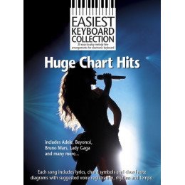 MusicSales AM1003442 - EASIEST KEYBOARD COLLECTION HUGE CHART HITS KEYBOARD... MusicSales AM1003442 - EASIEST KEYBOARD COLLECTION HUGE CHART HITS KEYBOARD...