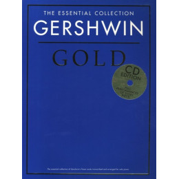 MusicSales CH80234 ESSENTIAL COLLECTION GERSHWIN GOLD PIANO BK/CD MusicSales CH80234 ESSENTIAL COLLECTION GERSHWIN GOLD PIANO BK/CD