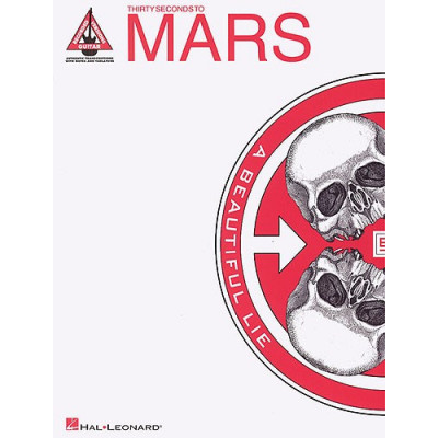 MusicSales HL00690891 30 SECONDS TO MARS A BEAUTIFUL LIE (TAB) GTR