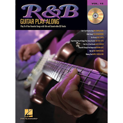 MusicSales HL00699583 GUITAR PLAY ALONG VOLUME 15 R & B GTR TAB BK/CD MusicSales HL00699583 GUITAR PLAY ALONG VOLUME 15 R & B GTR TAB BK/CD