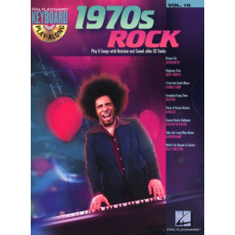 MusicSales HL00700933 KEYBOARD PLAYALONG VOLUME 16 1970S ROCK KBD BOOK/CD MusicSales HL00700933 KEYBOARD PLAYALONG VOLUME 16 1970S ROCK KBD BOOK/CD