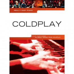 MusicSales AM1009547 - REALLY EASY PIANO COLDPLAY 2014 UPDATE EASY PF BOOK