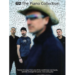 MusicSales AM91965 - U2 THE PIANO COLLECTION PIANO VOCAL GUITAR BOOK