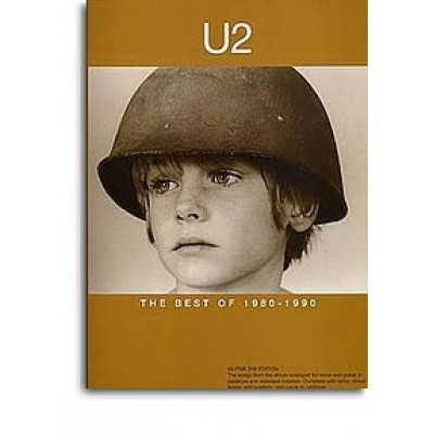 MusicSales AM957022 - U2 THE BEST OF 1980-1990 GUITAR TAB BOOK MusicSales AM957022 - U2 THE BEST OF 1980-1990 GUITAR TAB BOOK