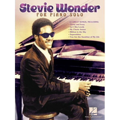 MusicSales HL00308804 - WONDER STEVIE FOR PIANO SOLO PF SOLO PERSONALITY... MusicSales HL00308804 - WONDER STEVIE FOR PIANO SOLO PF SOLO PERSONALITY...
