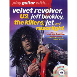 MusicSales AM91957 - PLAY GUITAR WITH VLVT RVLVR U2 BUCKLEY KILLERS JET... MusicSales AM91957 - PLAY GUITAR WITH VLVT RVLVR U2 BUCKLEY KILLERS JET...