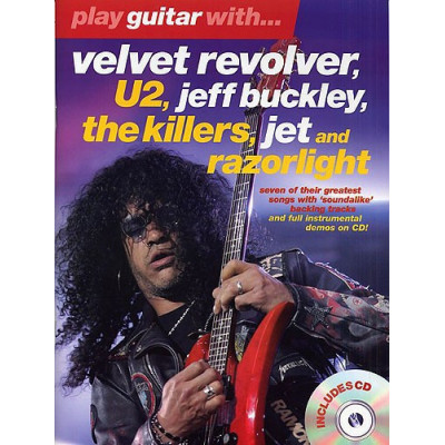 MusicSales AM91957 - PLAY GUITAR WITH VLVT RVLVR U2 BUCKLEY KILLERS JET... MusicSales AM91957 - PLAY GUITAR WITH VLVT RVLVR U2 BUCKLEY KILLERS JET...