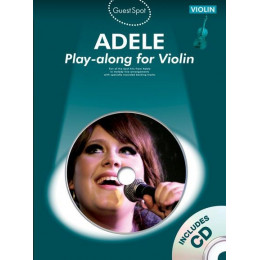 MusicSales AM1005510 - GUEST SPOT ADELE VIOLIN VLN BOOK/CD MusicSales AM1005510 - GUEST SPOT ADELE VIOLIN VLN BOOK/CD