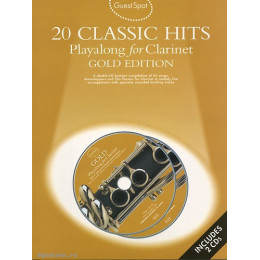MusicSales AM960729 - GUEST SPOT 20 CLASSIC HITS PLAYALONG FOR CLARINET...