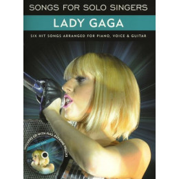 MusicSales AM1000703 - SONGS FOR SOLO SINGERS LADY GAGA PIANO VOCAL GUITAR...