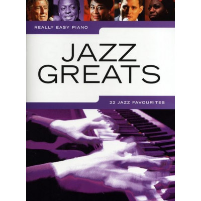 MusicSales AM1000857 - REALLY EASY PIANO JAZZ GREATS PIANO BOOK MusicSales AM1000857 - REALLY EASY PIANO JAZZ GREATS PIANO BOOK
