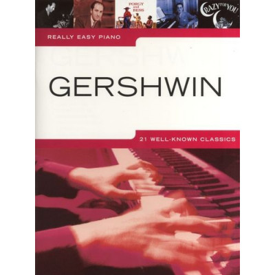 MusicSales AM997249 - REALLY EASY PIANO GERSHWIN PF BOOK
