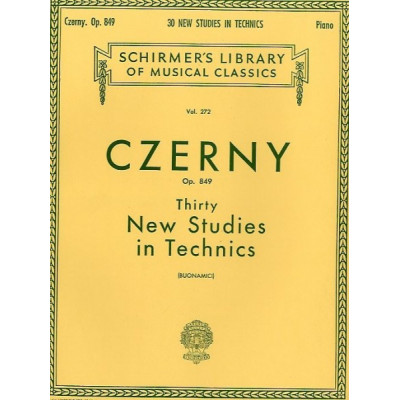 MusicSales GS25395 / HL50253950 - Carl Czerny: Thirty New Studies In... MusicSales GS25395 / HL50253950 - Carl Czerny: Thirty New Studies In...
