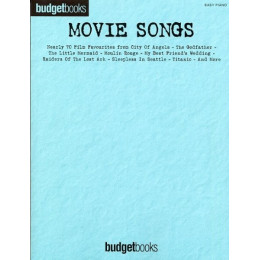 MusicSales HLE90002704 BUDGETBOOKS MOVIE SONGS (EASY PIANO) PVG