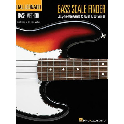 MusicSales HL00695778 BASS SCALE FINDER BGTR MusicSales HL00695778 BASS SCALE FINDER BGTR