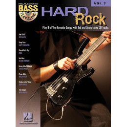 MusicSales HL00699676 BASS GUITAR PLAY ALONG VOLUME 7 HARD ROCK BASS GUITAR... MusicSales HL00699676 BASS GUITAR PLAY ALONG VOLUME 7 HARD ROCK BASS GUITAR...