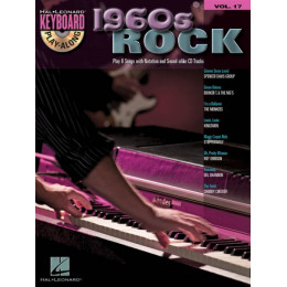 MusicSales HL00700935 KEYBOARD PLAY ALONG VOLUME 17 1960S ROCK KBD BK/CD MusicSales HL00700935 KEYBOARD PLAY ALONG VOLUME 17 1960S ROCK KBD BK/CD
