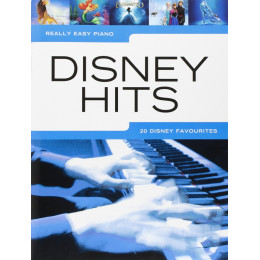 MusicSales HLE90004882 - REALLY EASY PIANO DISNEY HITS EASY PF BOOK