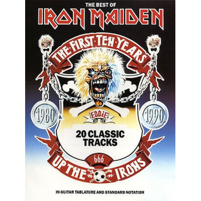 MusicSales AM84054 - IRON MAIDEN THE BEST OF GUITAR TAB BOOK MusicSales AM84054 - IRON MAIDEN THE BEST OF GUITAR TAB BOOK