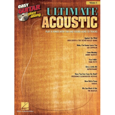 MusicSales HL00702573 - EASY GUITAR PLAY ALONG VOLUME 5 ULTIMATE ACOUSTIC... MusicSales HL00702573 - EASY GUITAR PLAY ALONG VOLUME 5 ULTIMATE ACOUSTIC...