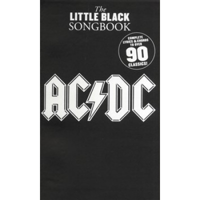 MusicSales AM993432 - The Little Black Songbook: AC/DC - книга с текстами... MusicSales AM993432 - The Little Black Songbook: AC/DC - книга с текстами...