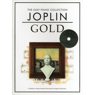 MusicSales CH78782 - THE EASY PIANO COLLECTION JOPLIN GOLD EASY PIANO BOOK/CD MusicSales CH78782 - THE EASY PIANO COLLECTION JOPLIN GOLD EASY PIANO BOOK/CD