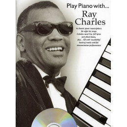MusicSales AM91964 - PLAY PIANO WITH RAY CHARLES PIANO VOCAL GUITAR BOOK/CD