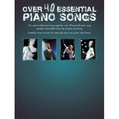 MusicSales AM1004080 - OVER 40 ESSENTIAL PIANO SONGS PVG